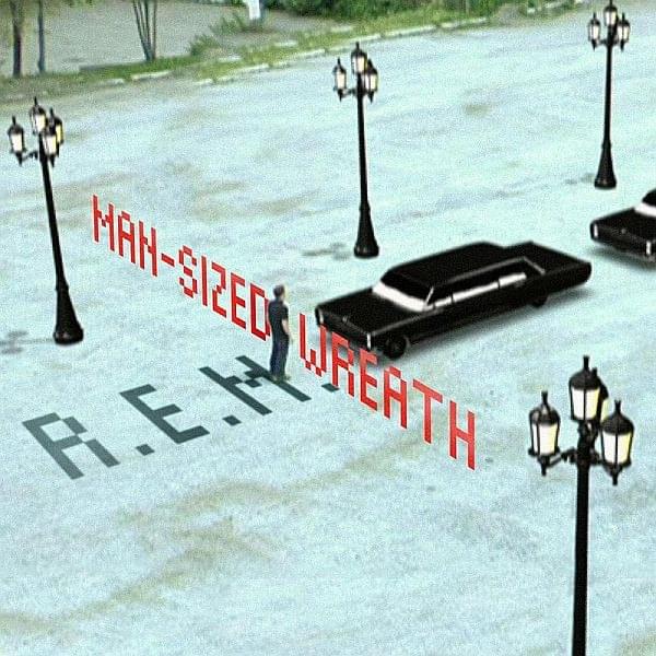 Album cover art for "Man-Sized Wreath" by R.E.M.