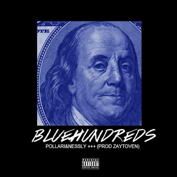 Album cover art for "Blue Hundreds" by Pollari & Nessly