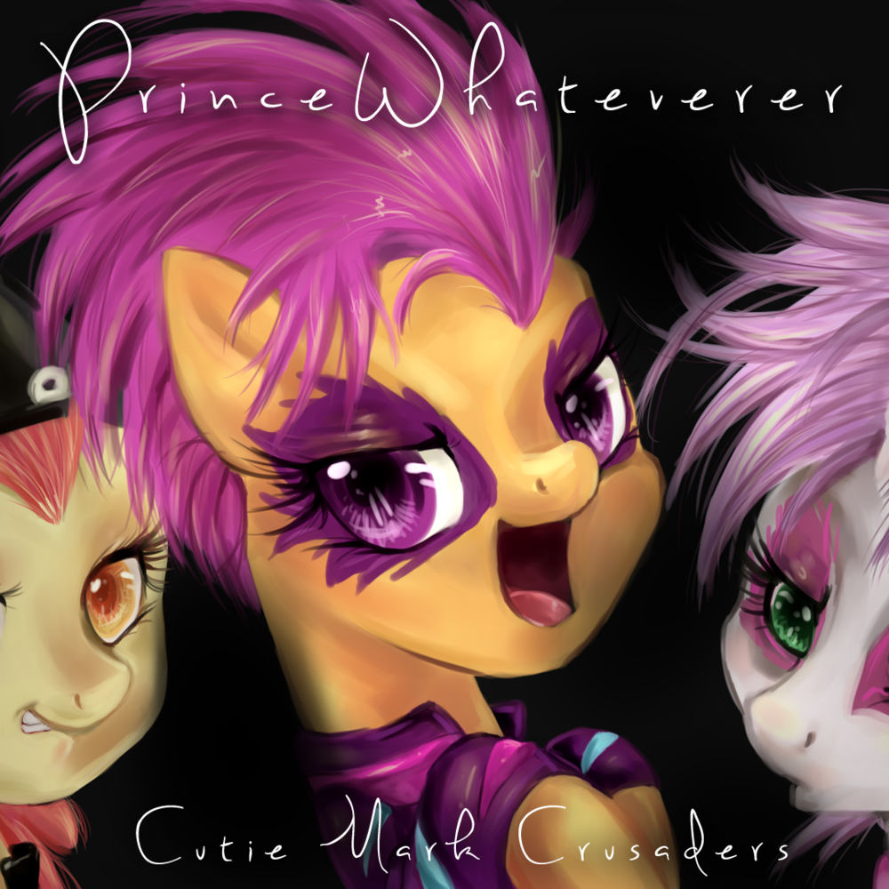 Album cover art for "Cutie Mark Crusaders" by PrinceWhateverer