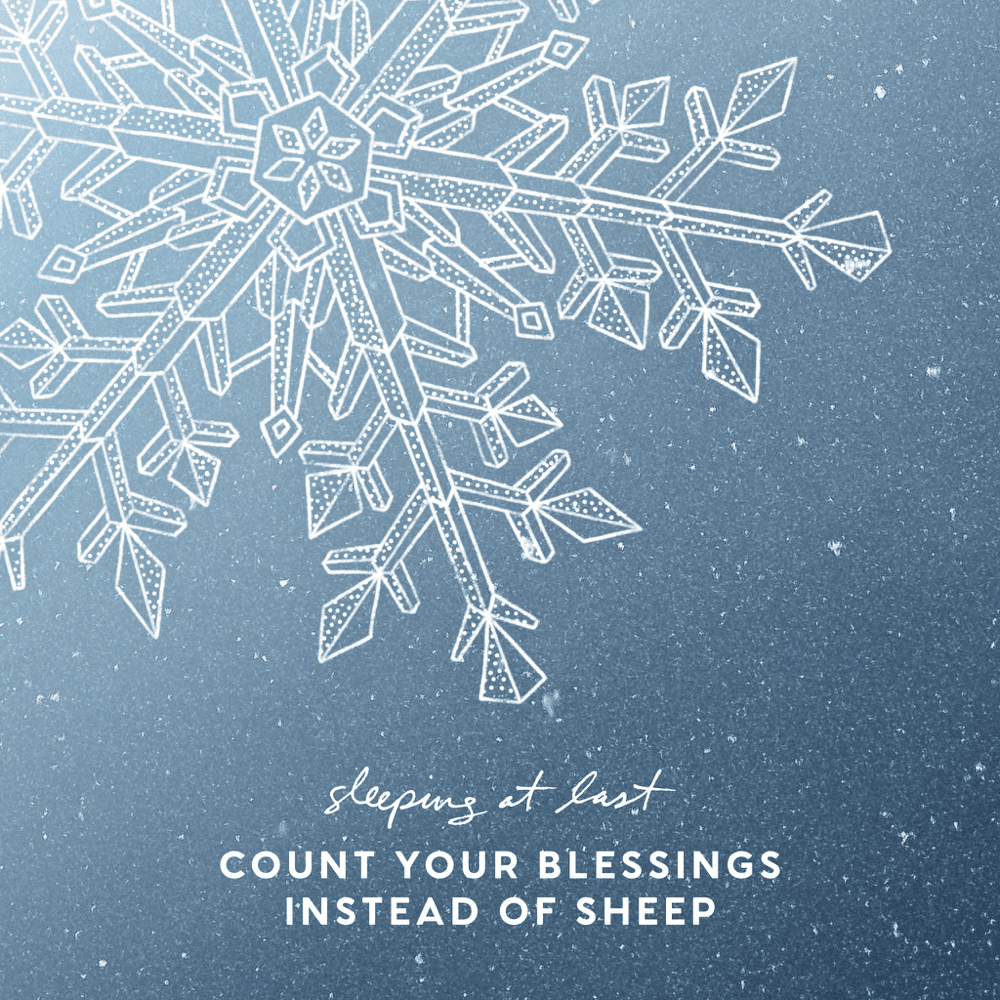 Album cover art for "Count Your Blessings Instead of Sheep" by Sleeping At Last