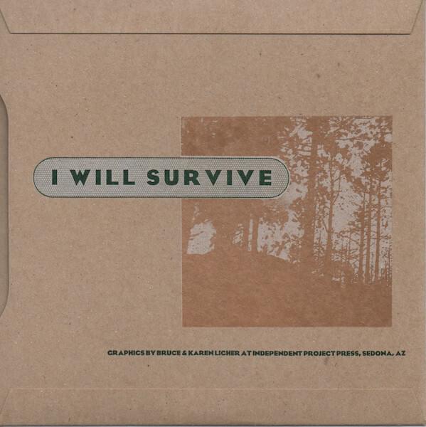 Album cover art for "I Will Survive" by R.E.M.