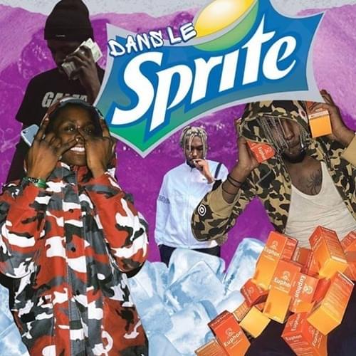 Album cover art for "DANS LE SPRITE" by Coyote Jo Bastard & Youv Dee