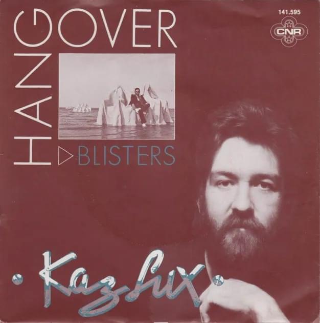 Album cover art for "Hangover" by Kaz Lux