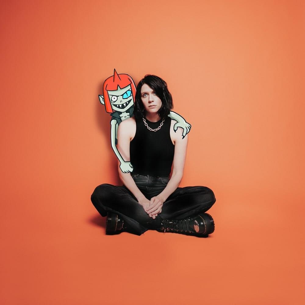 Album cover art for "Four Letter Words" by K.Flay