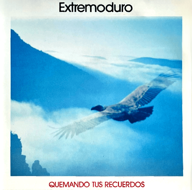 Album cover art for "Quemando Tus Recuerdos" by Extremoduro