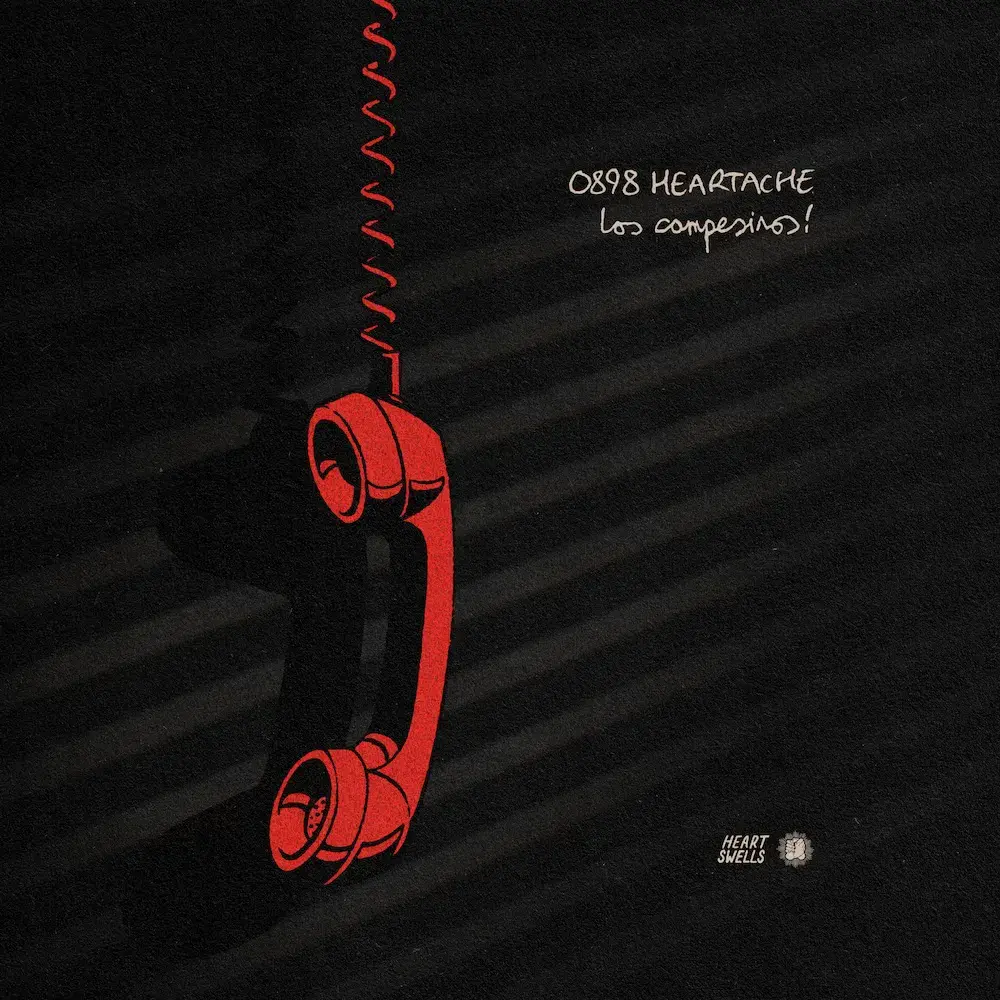 Album cover art for "0898 HEARTACHE" by Los Campesinos!