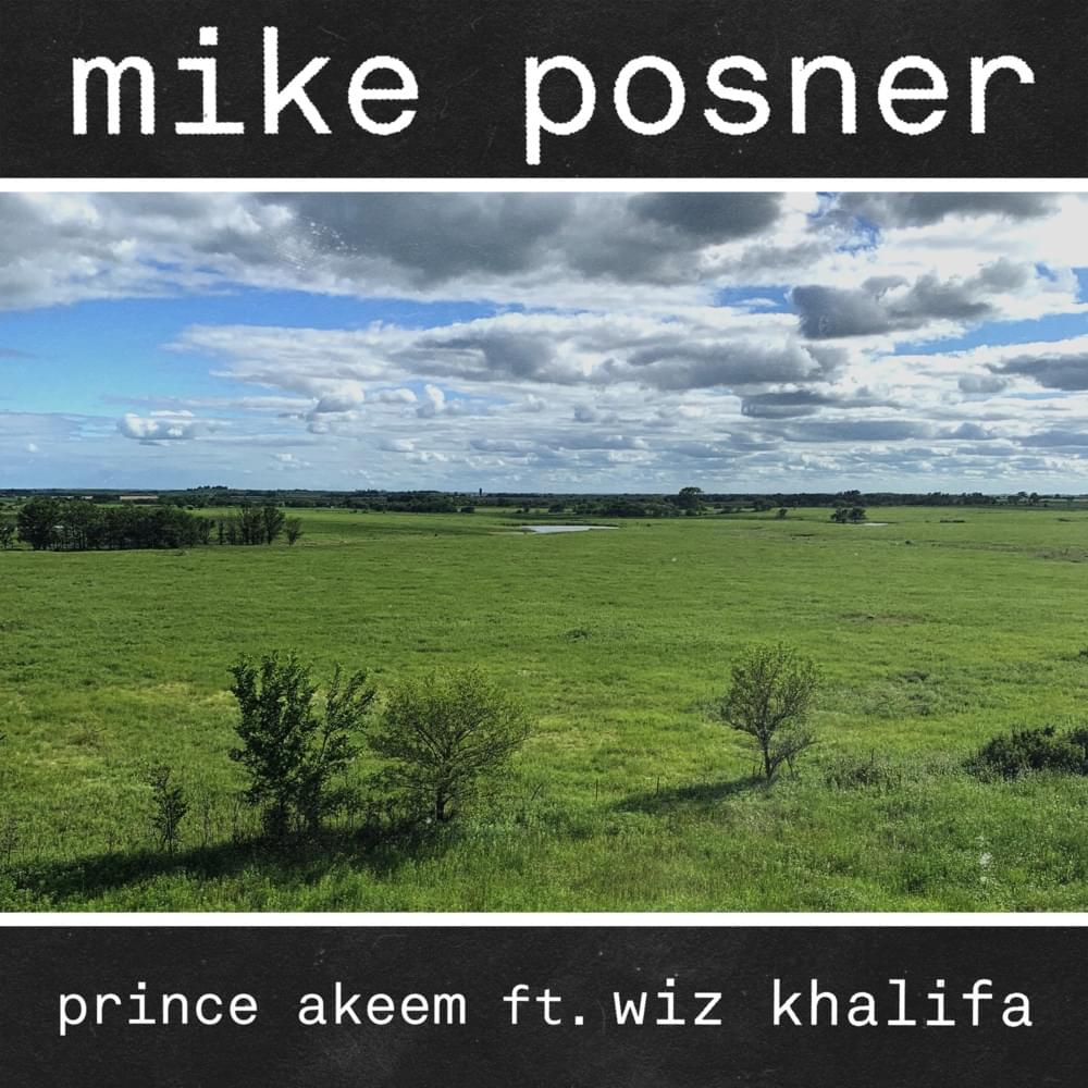 Album cover art for "Prince Akeem" by Mike Posner & Wiz Khalifa