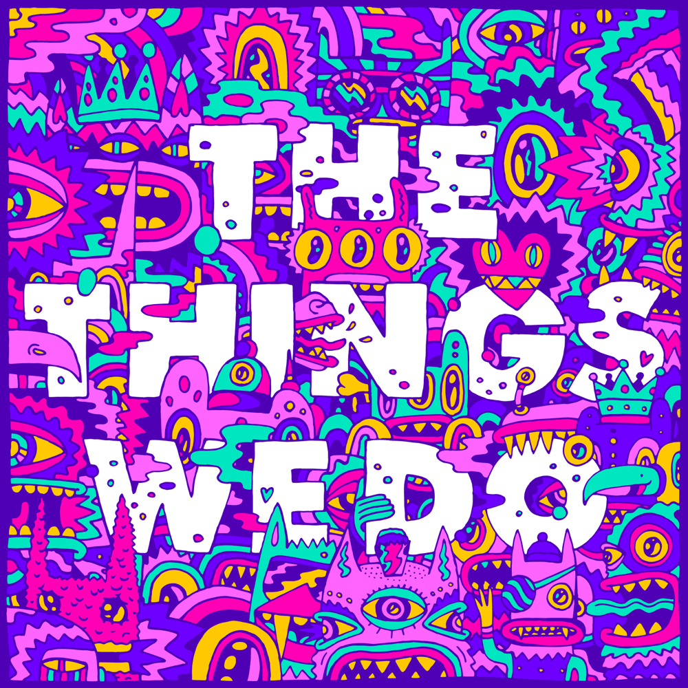 Album cover art for "The Things We Do" by Foster the People