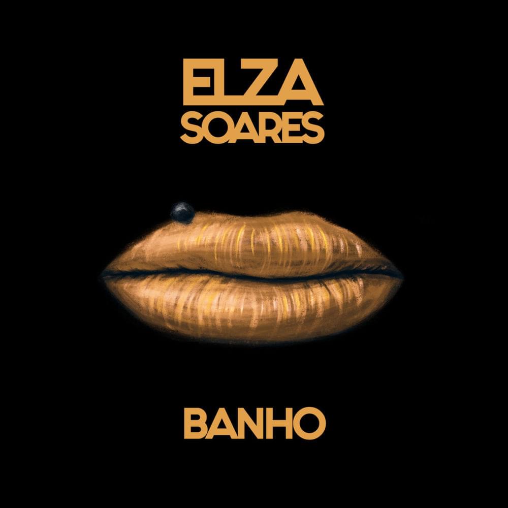 Album cover art for "Banho" by Elza Soares