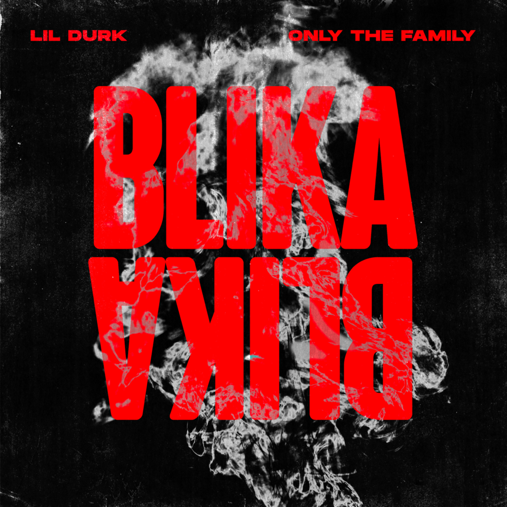 Album cover art for "Blika Blika" by Lil Durk