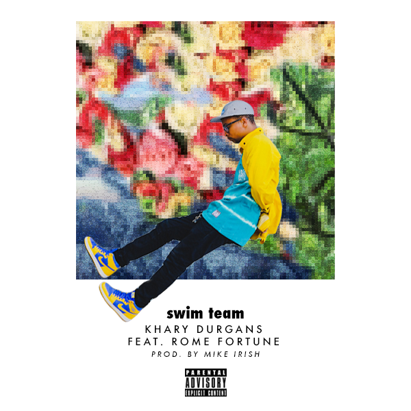 Album cover art for "Swim Team" by Khary & Rome Fortune