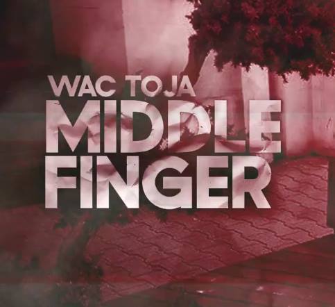 Album cover art for "MiDDLE FiNGER" by Wac Toja