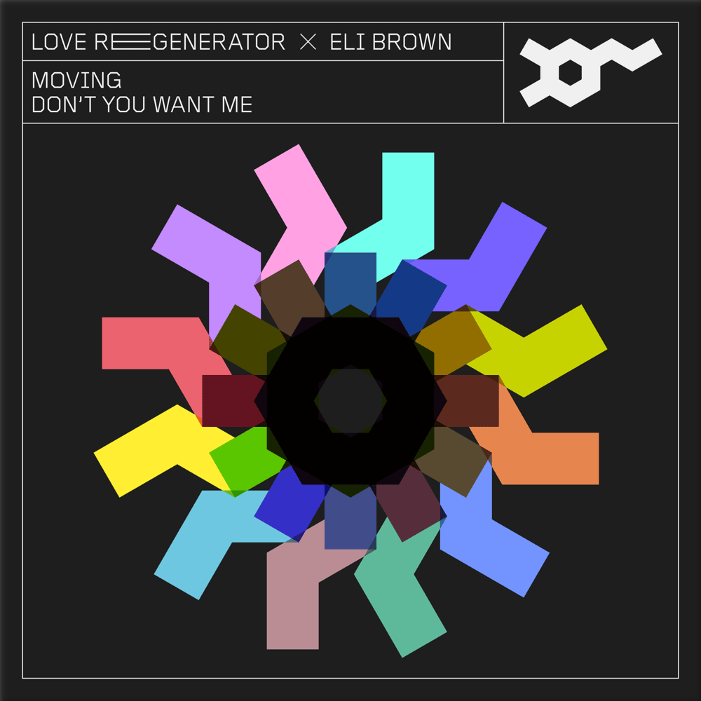 Album cover art for "Moving" by Love Regenerator