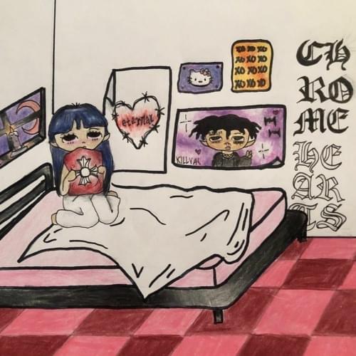 Album cover art for "Chrome Hearts" by Killval