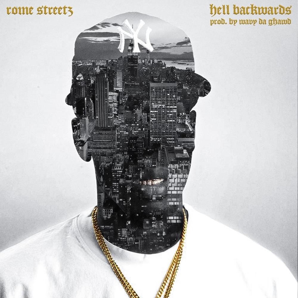 Album cover art for "Hell Backwards" by Rome Streetz