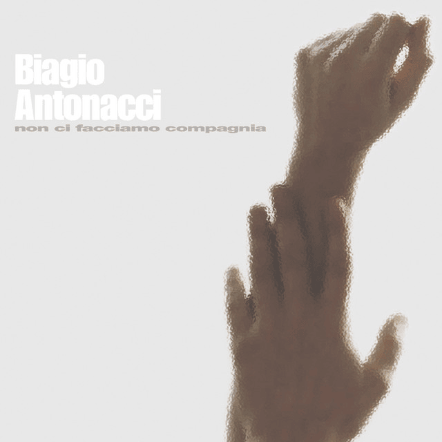 Album cover art for "Non ci facciamo compagnia" by Biagio Antonacci