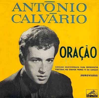 Album cover art for "Oração" by António Calvário