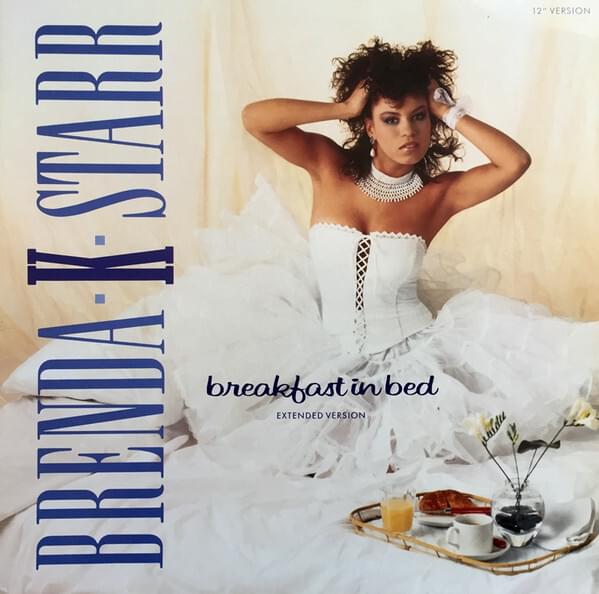 Album cover art for "Breakfast In Bed" by Brenda K. Starr