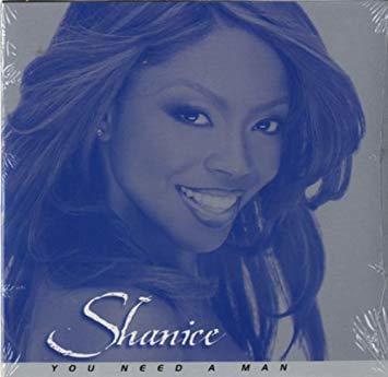 Album cover art for "You Need a Man" by Shanice