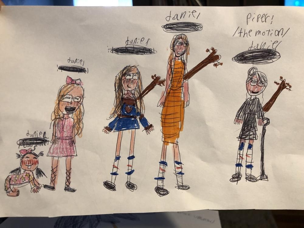 Album cover art for "This Motion" by Danielle Ate the Sandwich