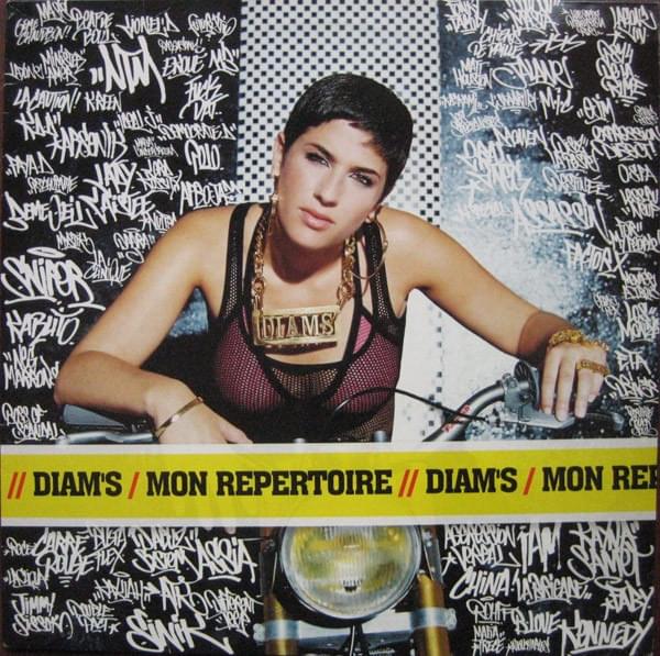 Album cover art for "Mon répertoire" by Diam’s