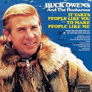 Album cover art for "Where Does the Good Times Go" by Buck Owens