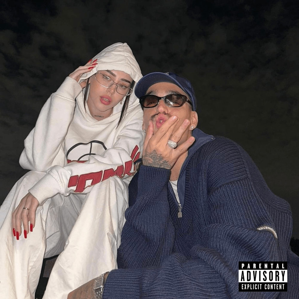 Album cover art for "qué le pasa conmigo?" by NICKI NICOLE