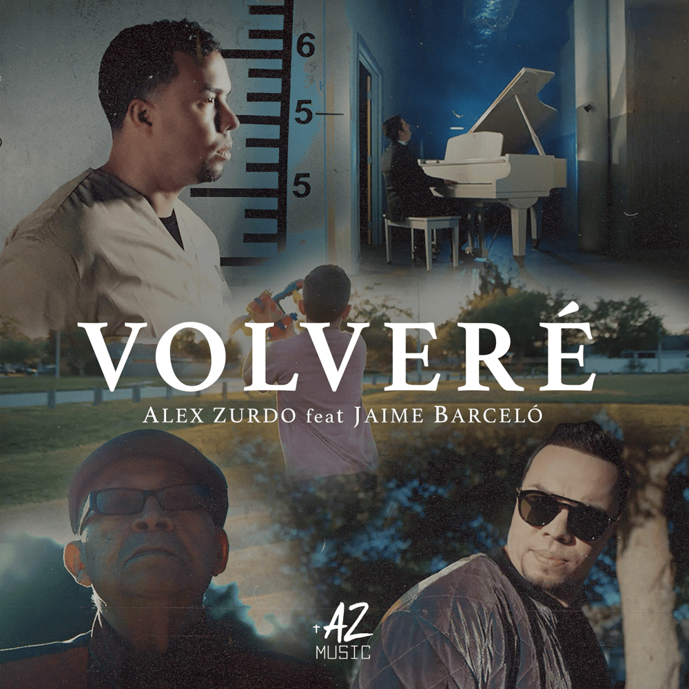 Album cover art for "Volveré" by Alex Zurdo & Jaime Barcelo