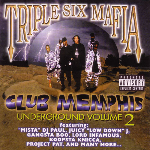 Album cover art for "Funky Town" by Three 6 Mafia