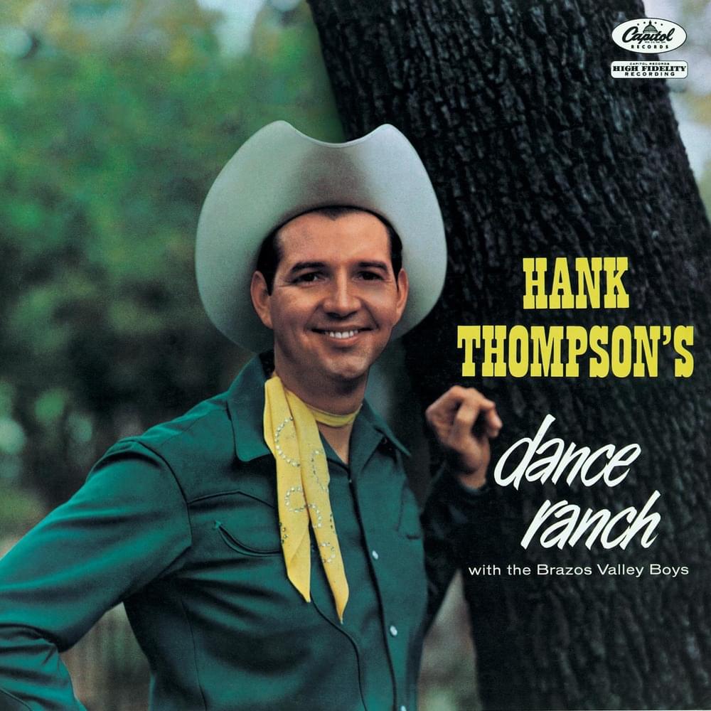 Album cover art for "Bubbles in My Beer" by Hank Thompson