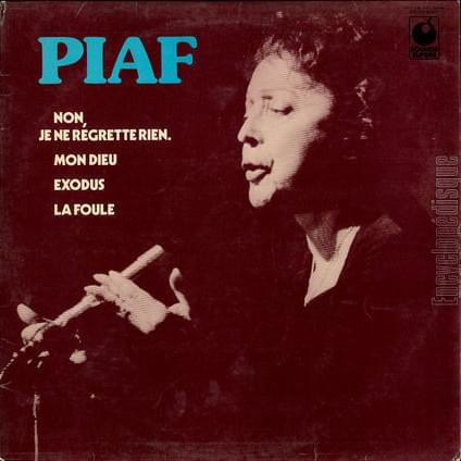 Album cover art for "Le Chant D’amour (Live)" by Édith Piaf