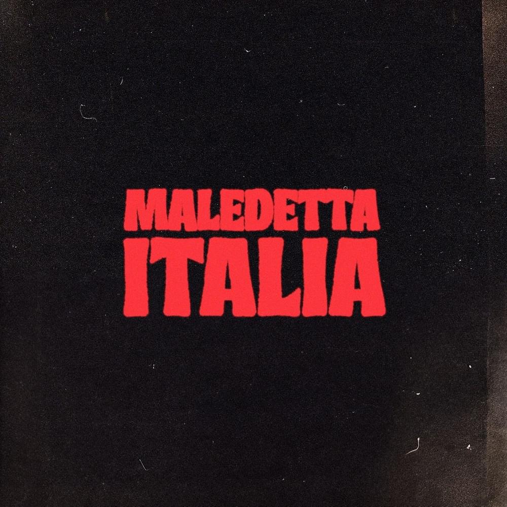 Album cover art for "Maledetta Italia" by Danti