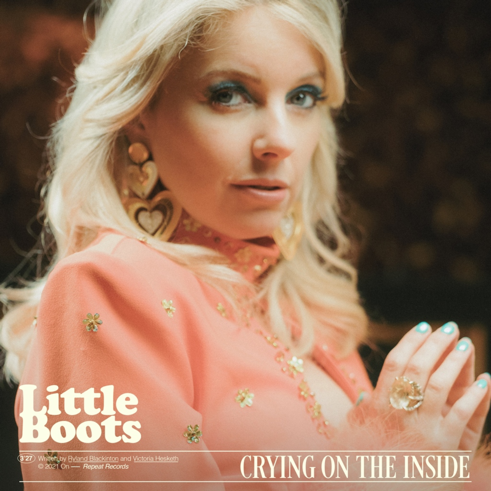 Album cover art for "Crying On the Inside" by Little Boots