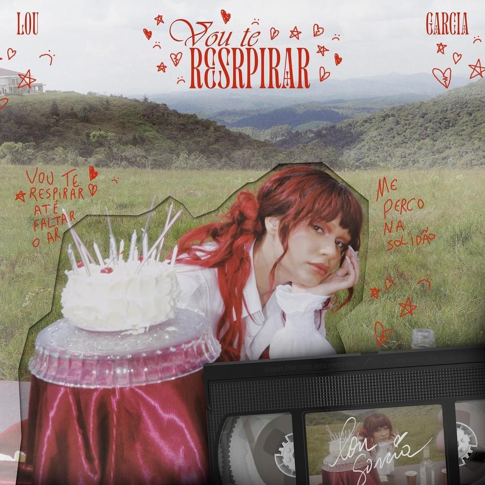 Album cover art for "vou te respirar" by Lou Garcia