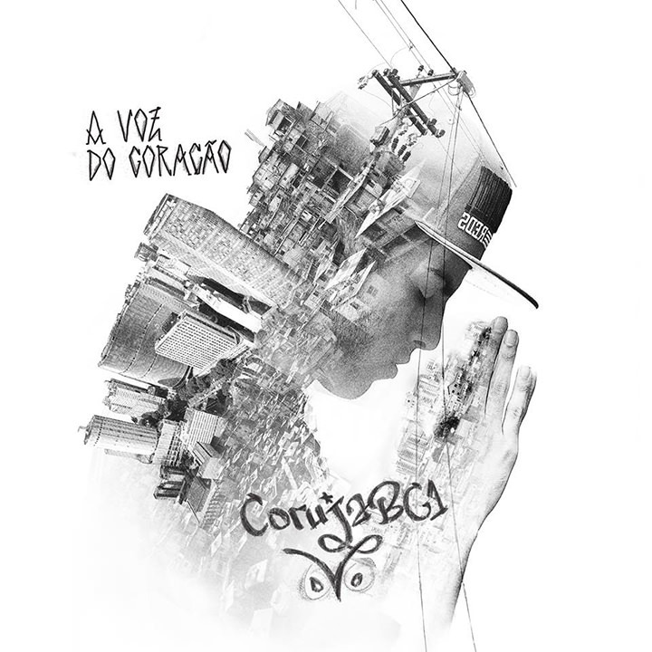 Album cover art for "Neguim Rimador" by Coruja BC1