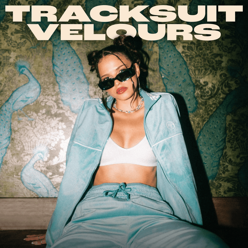 Album cover art for "Tracksuit Velours" by Nina Chuba