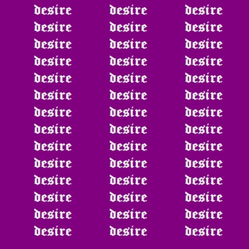 Album cover art for "DESIRE" by ghostholding