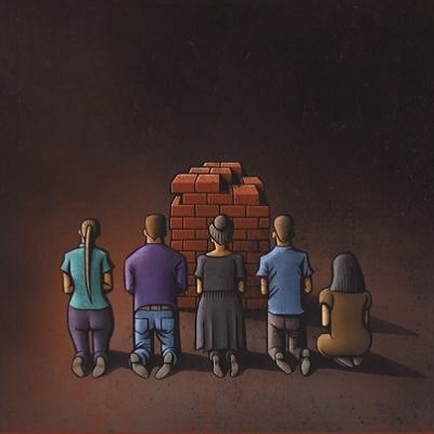 Album cover art for "Miodu i mleka" by Małpa