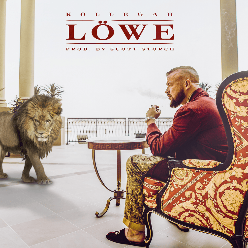 Album cover art for "Löwe" by Kollegah