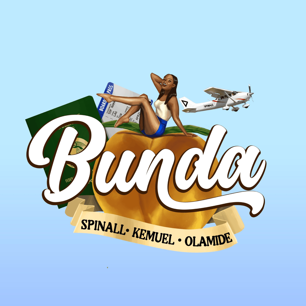 Album cover art for "Bunda" by SPINALL