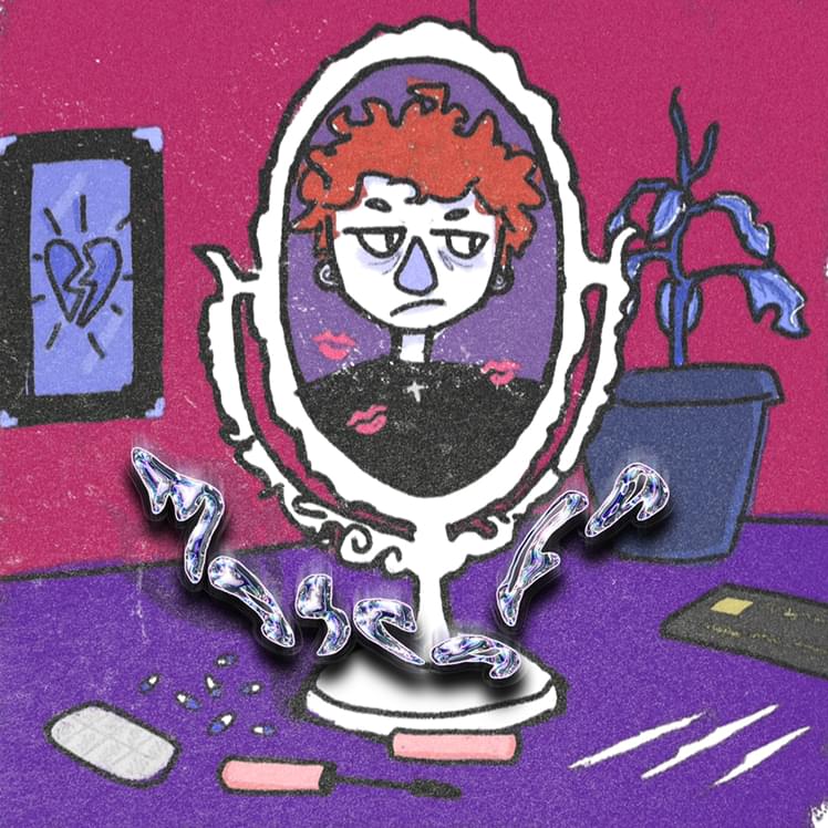 Album cover art for "mascara" by Narcolessia