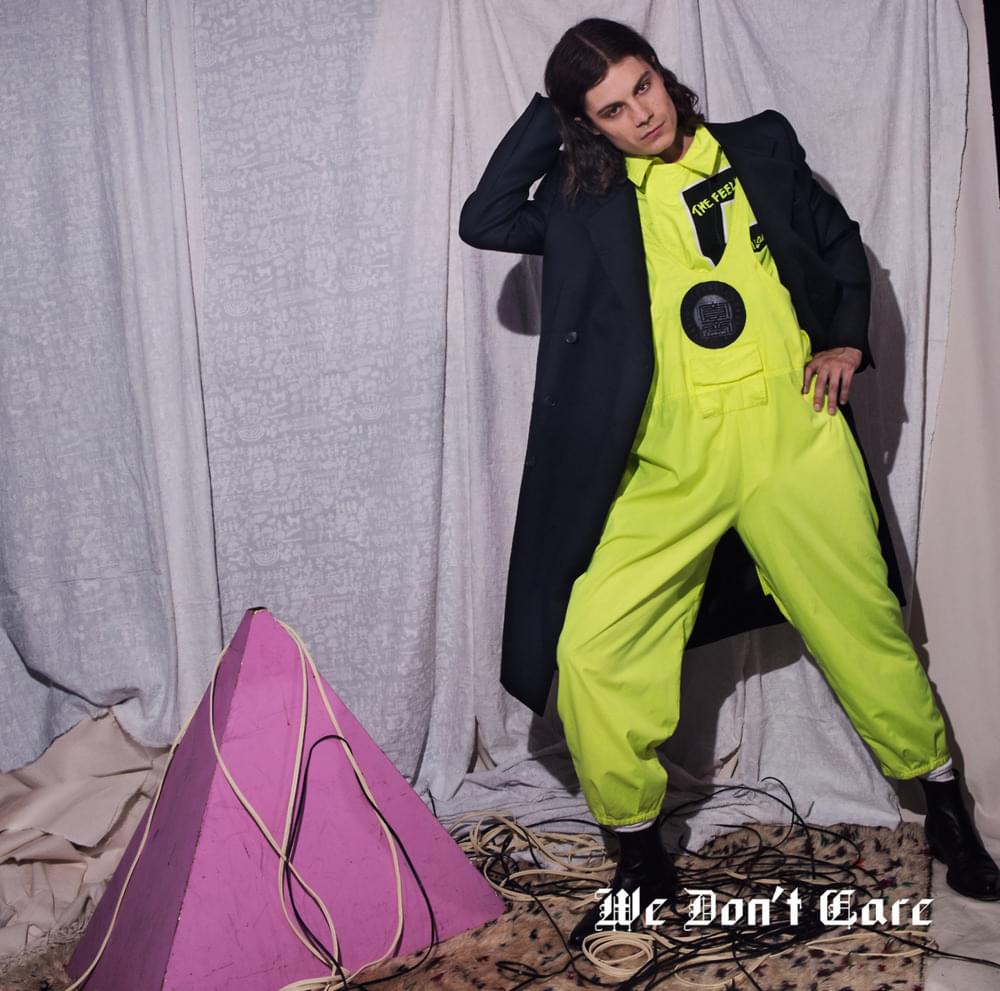 Album cover art for "We Don’t Care" by BØRNS