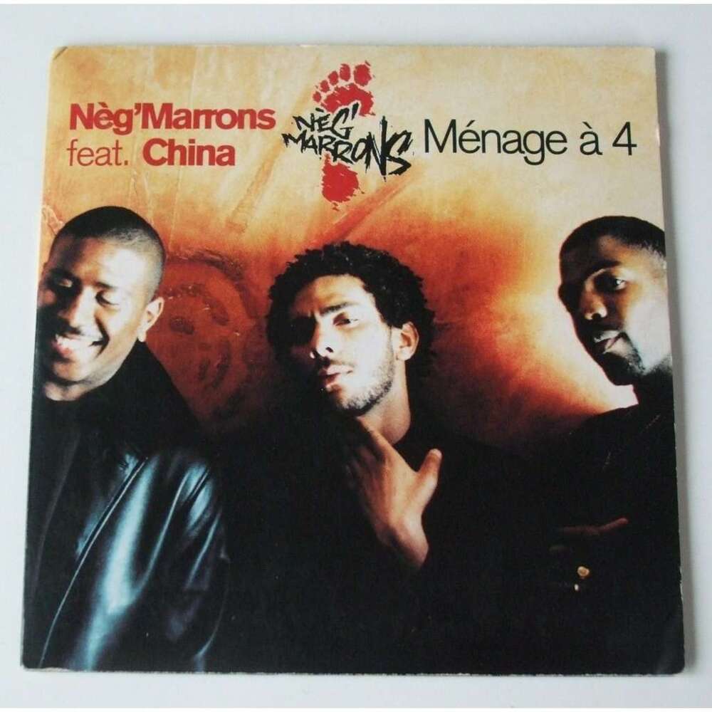Album cover art for "M�nage � 4" by Neg’ Marrons & China Moses