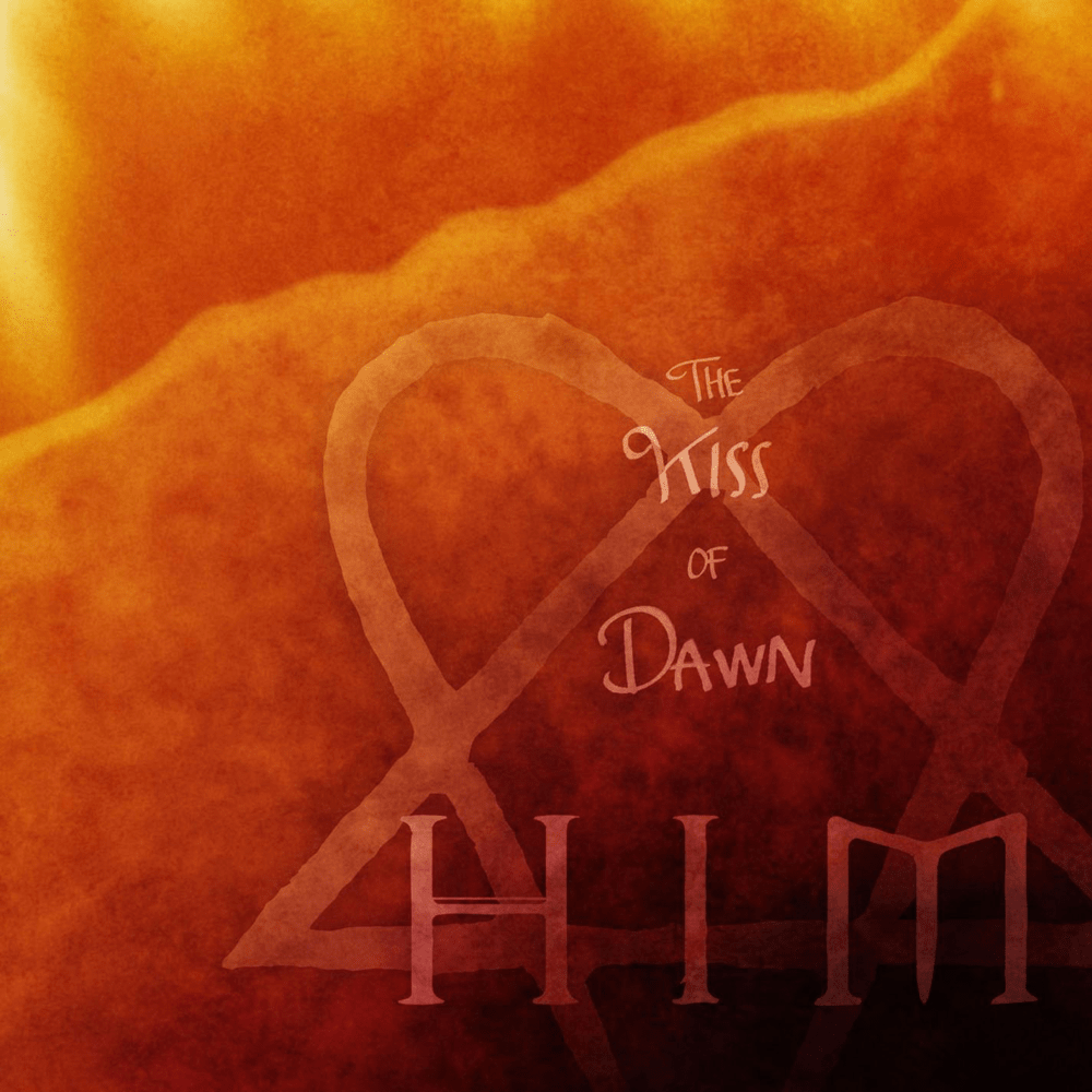 Album cover art for "The Kiss of Dawn" by HIM (FIN)