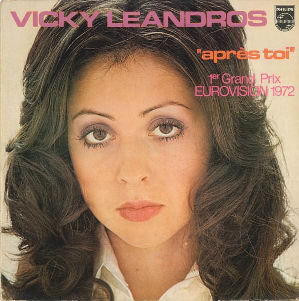 Album cover art for "Après toi" by Vicky Leandros