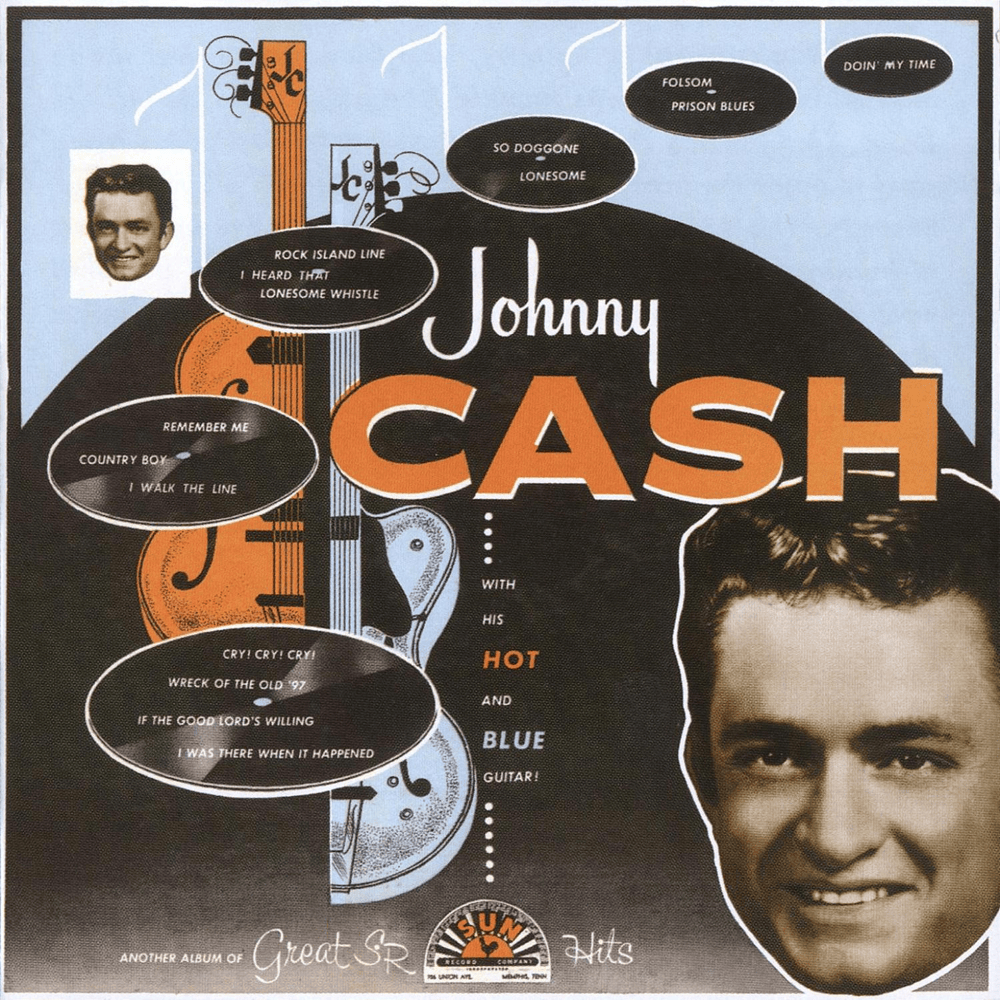 Cover image for Johnny Cash With His Hot And Blue Guitar (2020)
