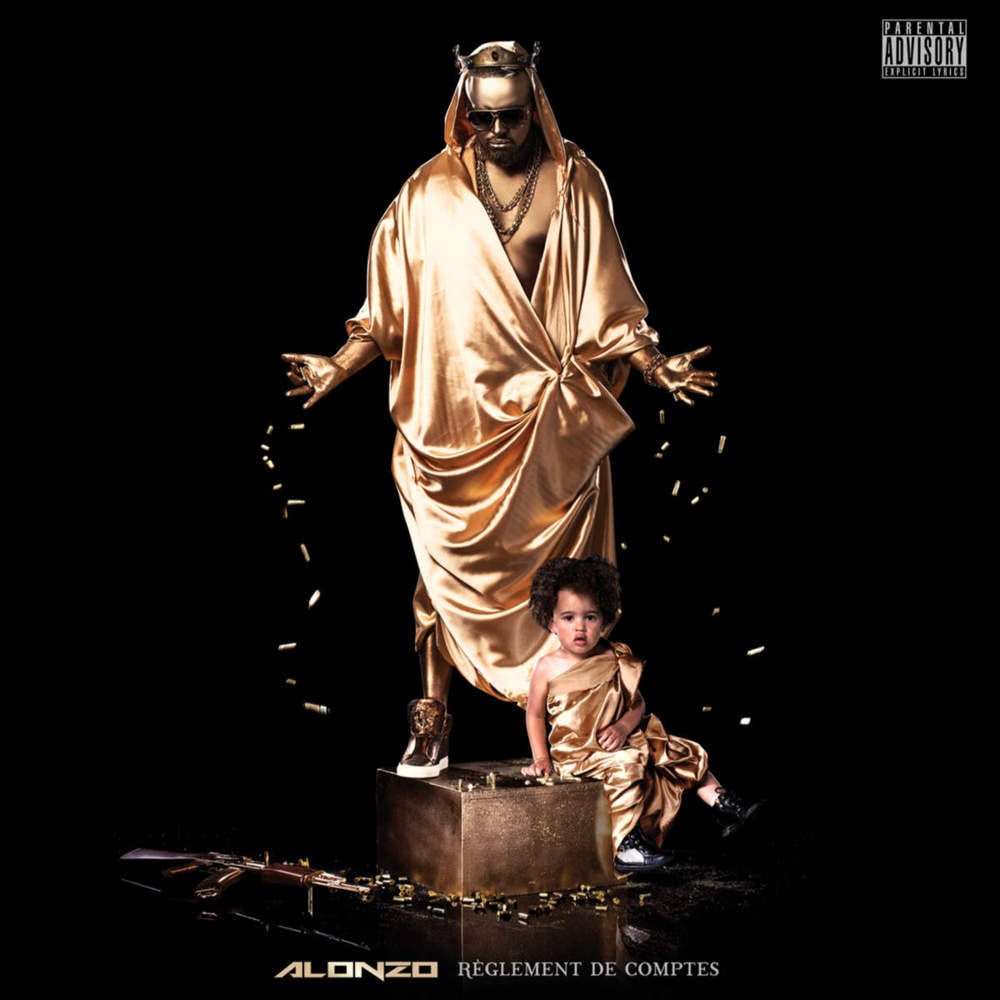Album cover art for "Tu vas parler" by Alonzo