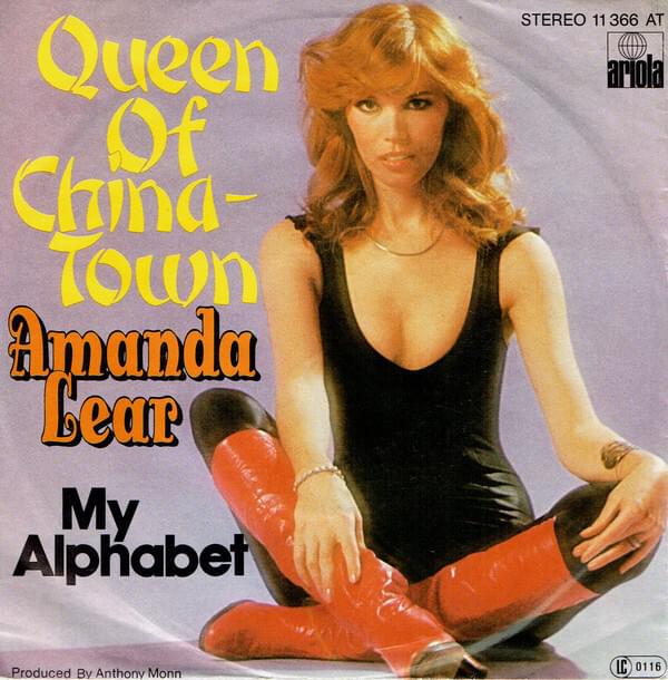 Album cover art for "Queen of Chinatown" by Amanda Lear