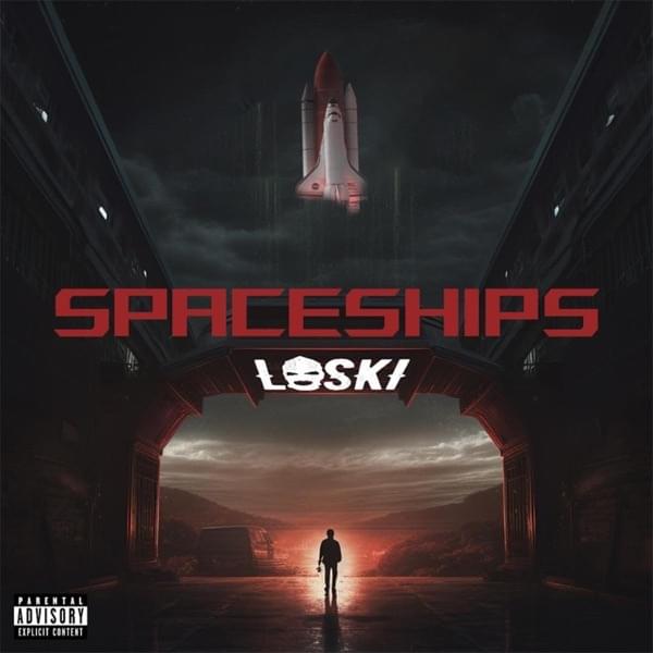 Album cover art for "Spaceships" by Loski