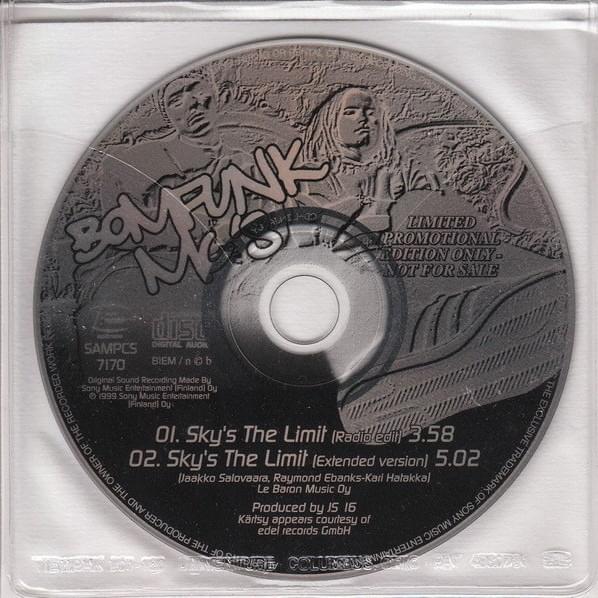 Cover image for Sky’s The Limit - Single
